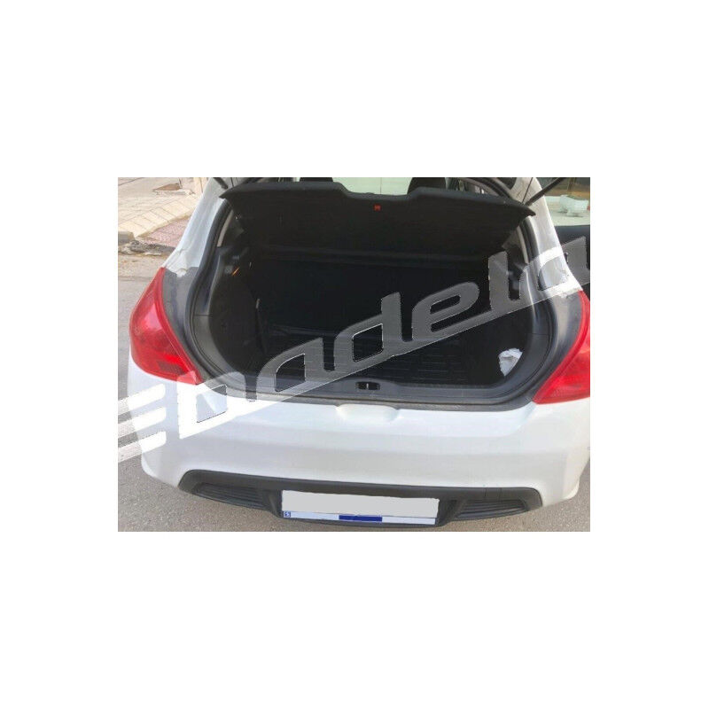 Peugeot 308 Hatchback 2008-2013 Siyah 3D Kauçuk Kokusuz Bagaj Havuzu