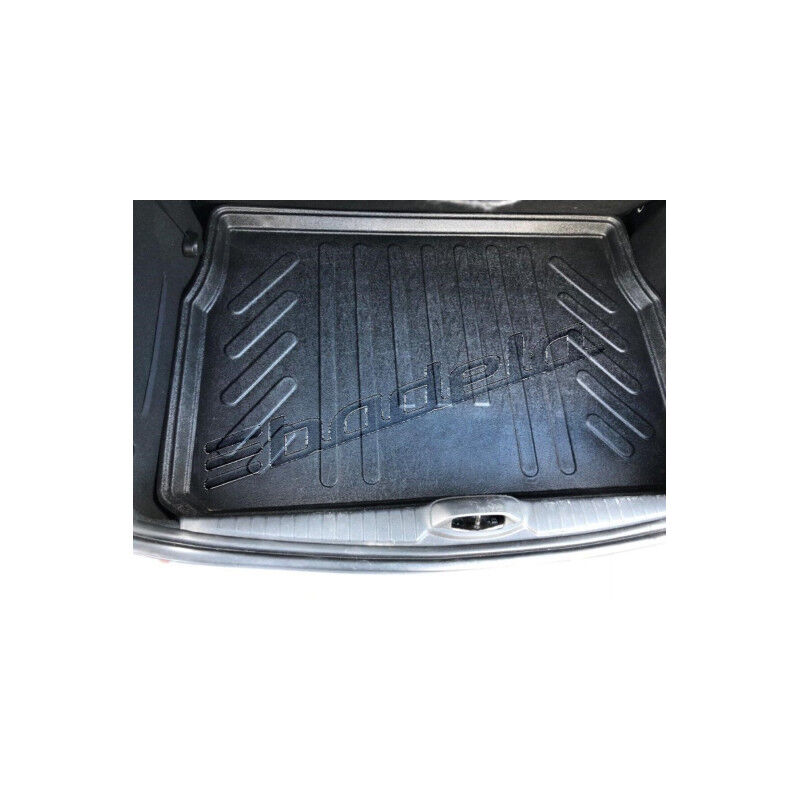 Peugeot 208 Hatchback 2012-2020 Siyah 3D Kauçuk Kokusuz Bagaj Havuzu
