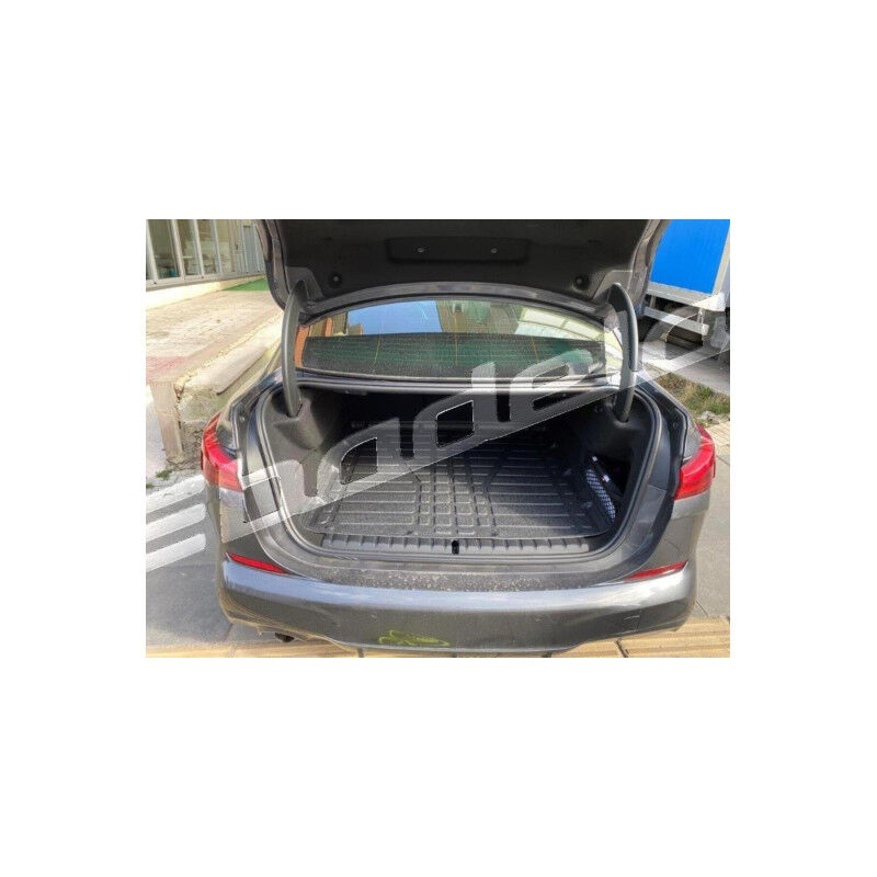 BMW 2 Serisi F44 2020-2024 Gran Coupe Siyah 3D Kauçuk Kokusuz Bagaj Havuzu