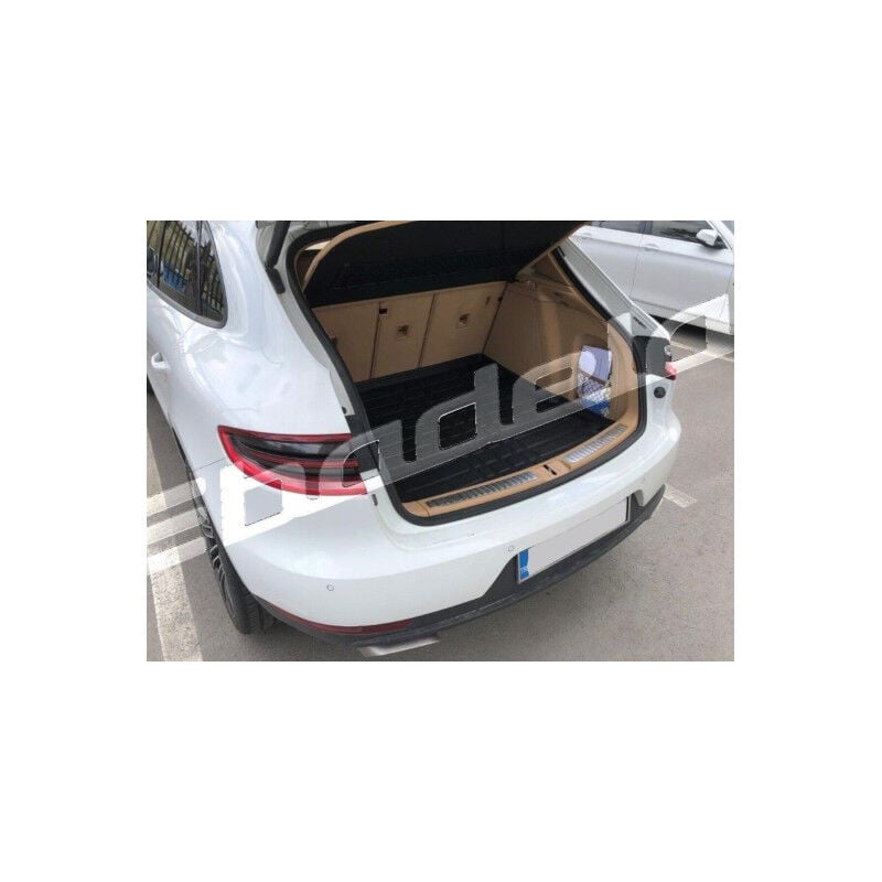 Porsche Macan 95B 2014-2020 Siyah 3D Kauçuk Kokusuz Bagaj Havuzu
