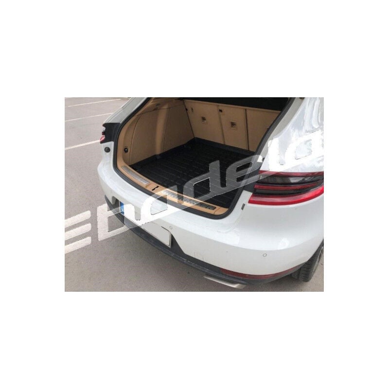 Porsche Macan 95B 2014-2020 Siyah 3D Kauçuk Kokusuz Bagaj Havuzu