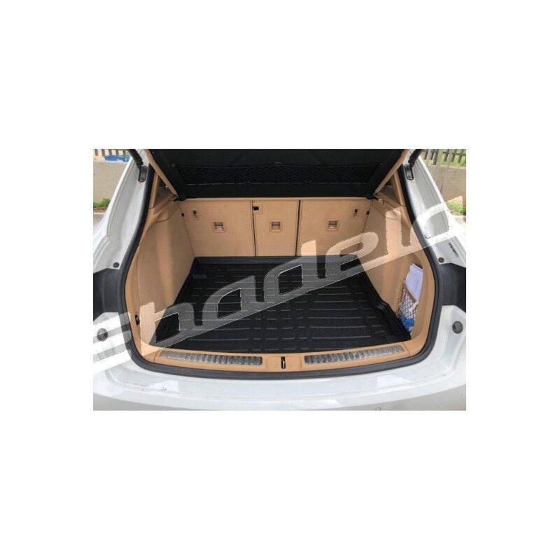 Porsche Macan 95B 2014-2020 Siyah 3D Kauçuk Kokusuz Bagaj Havuzu