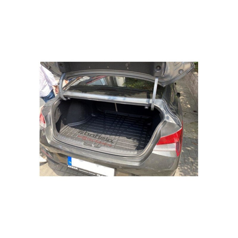 Hyundai Elantra Sedan 2021 2024 Bagaj Havuzu Uyumlu 3D Kauçuk