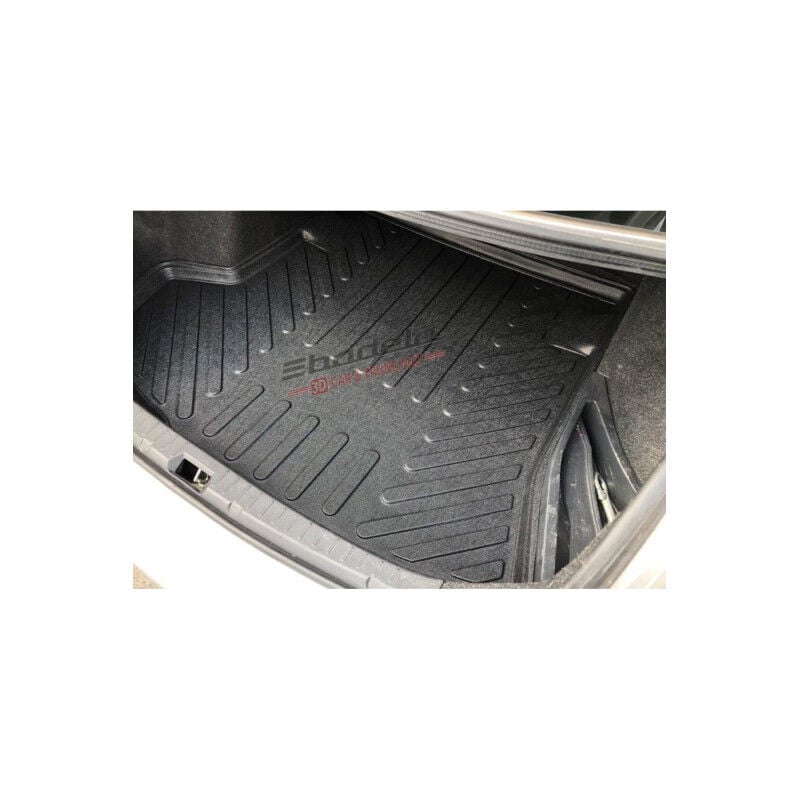 Toyota Corolla Sedan 2007-2012 Siyah 3D Kauçuk Kokusuz Bagaj Havuzu
