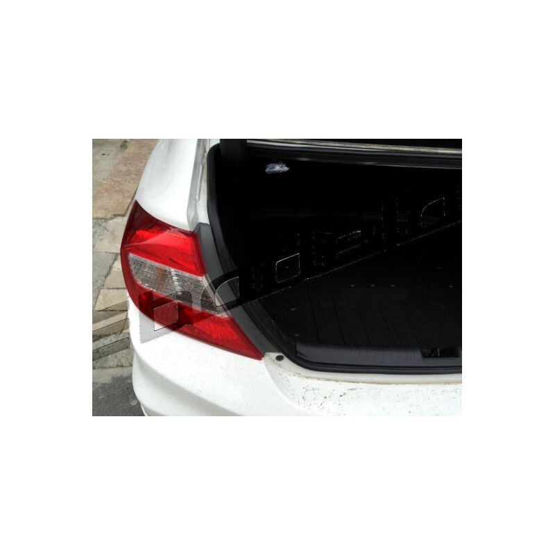 Honda Civic Sedan 2012-2016 Siyah 3D Kauçuk Kokusuz Bagaj Havuzu