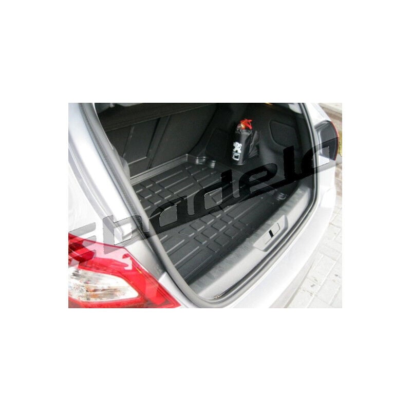 Peugeot 308 Hatchback 2014-2021 Siyah 3D Kauçuk Kokusuz Bagaj Havuzu