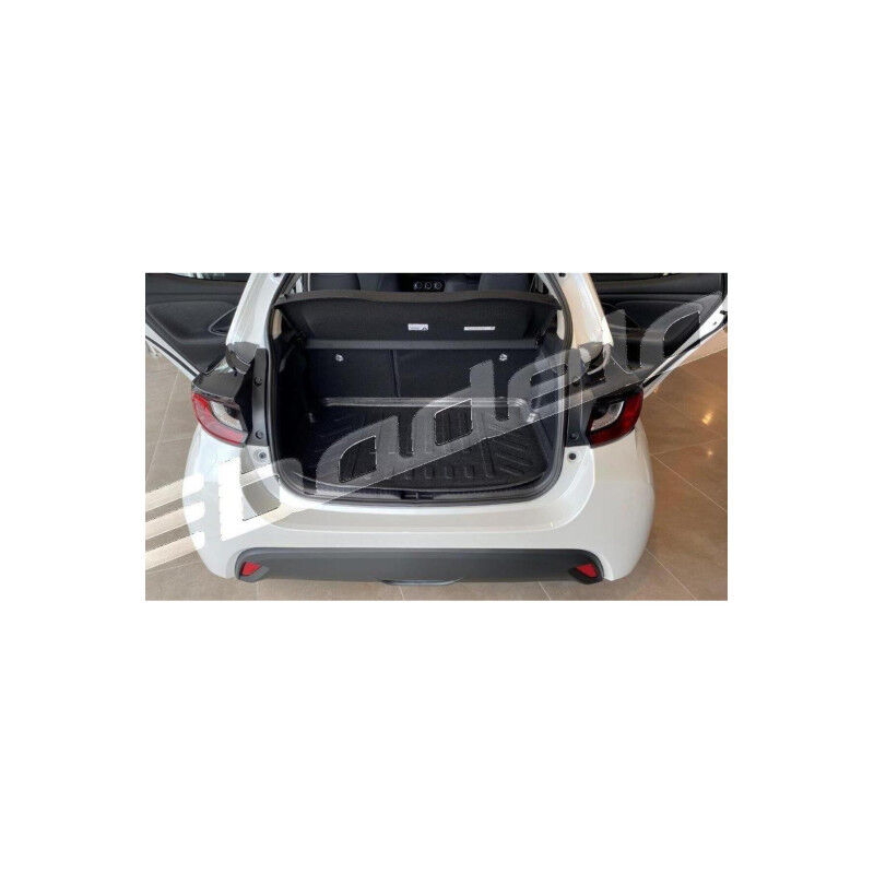 Toyota Yaris Hatchback 2020-2026 Siyah 3D Kauçuk Kokusuz Bagaj Havuzu