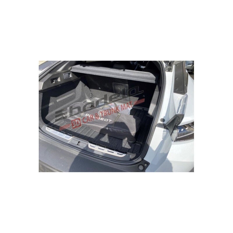 Peugeot 408 Fastback 2023-2026 Siyah 3D Kauçuk Kokusuz Bagaj Havuzu
