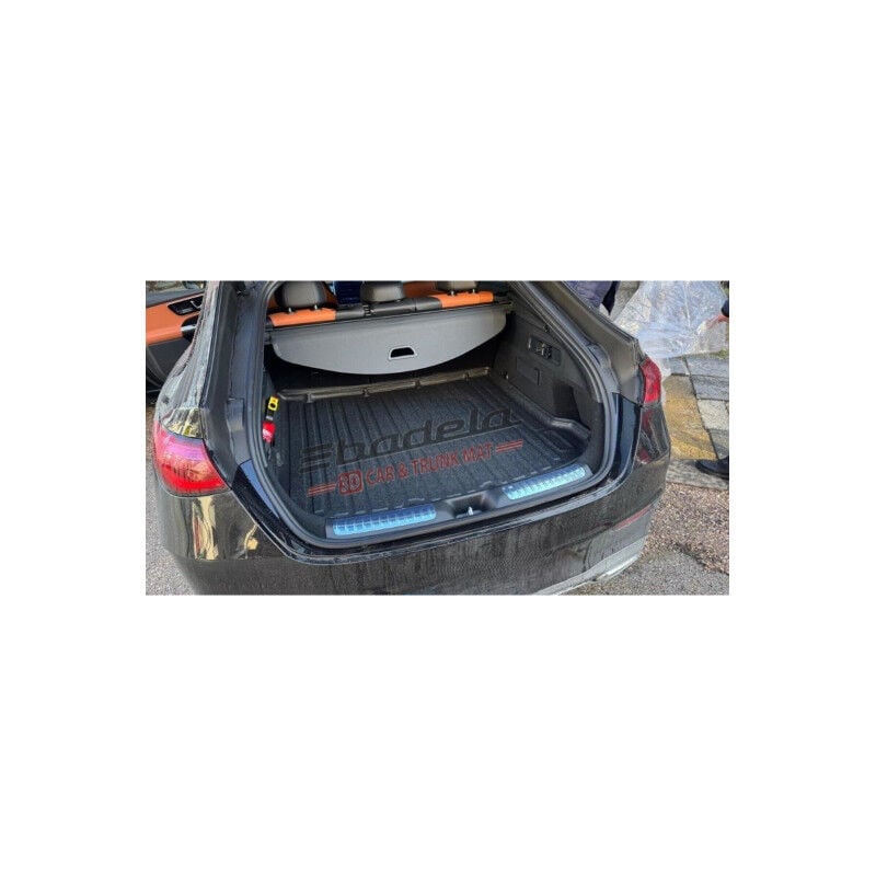 Mercedes GLC Coupe C254 2023-2026 Siyah 3D Kauçuk Kokusuz Bagaj Havuzu