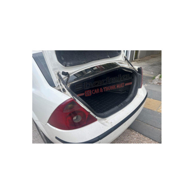 Ford Mondeo Sedan 2001-2007 Siyah 3D Kauçuk Kokusuz Bagaj Havuzu