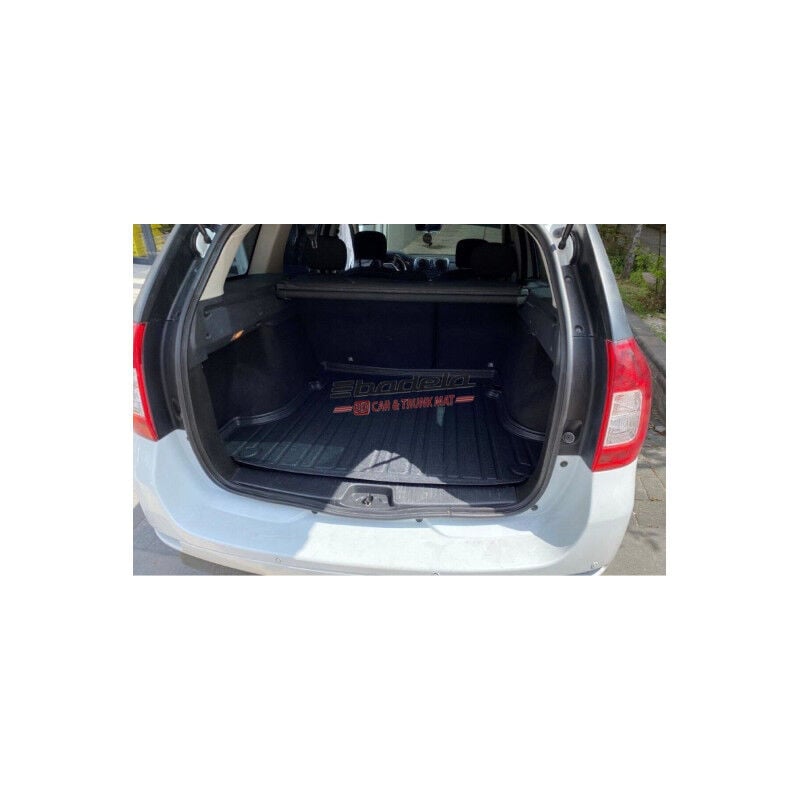 Dacia Logan Sedan 2014-2020 Siyah 3D Kauçuk Kokusuz Bagaj Havuzu