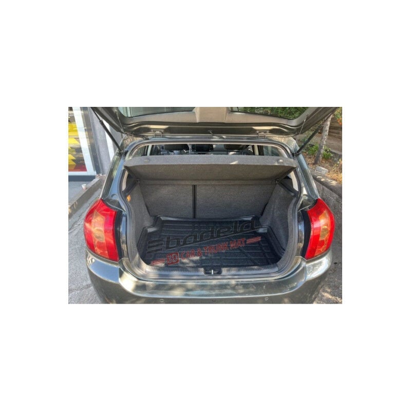 Toyota Corolla Hatchback 2003-2007 Siyah 3D Kauçuk Kokusuz Bagaj Havuzu