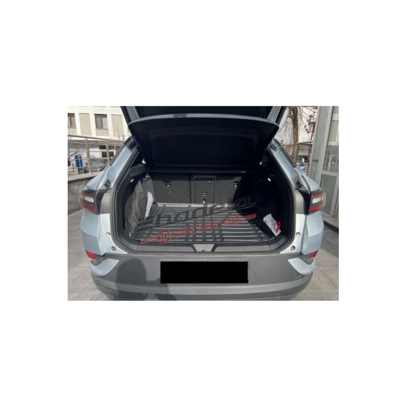 Volkswagen ID.4 Elektrikli Üst Kademe 2024-2026 Siyah 3D Kauçuk Kokusuz Bagaj Havuzu