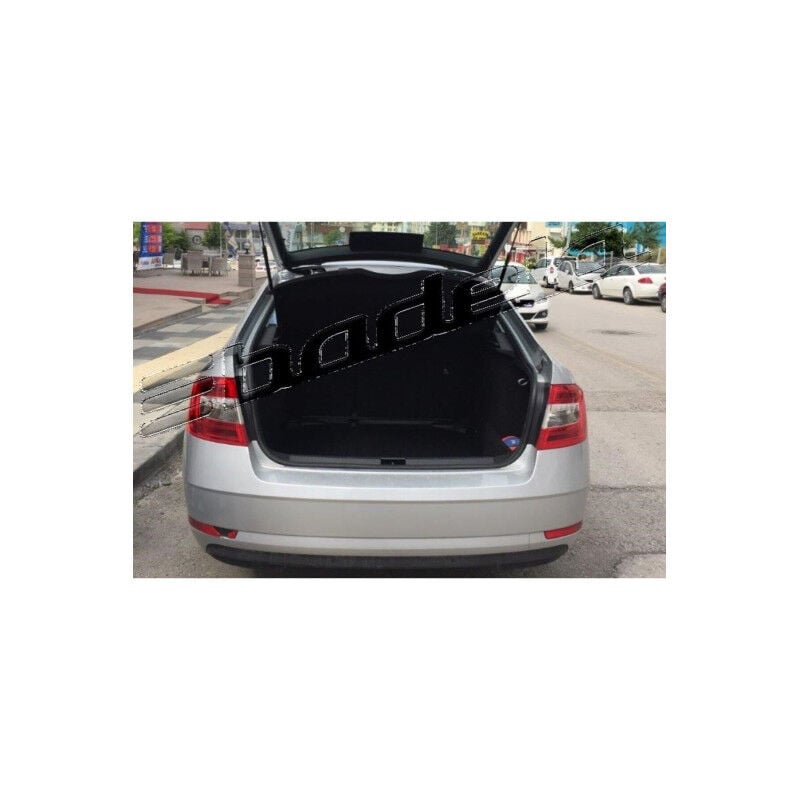 Skoda Octavia Sedan 2013-2020 Siyah 3D Kauçuk Kokusuz Bagaj Havuzu