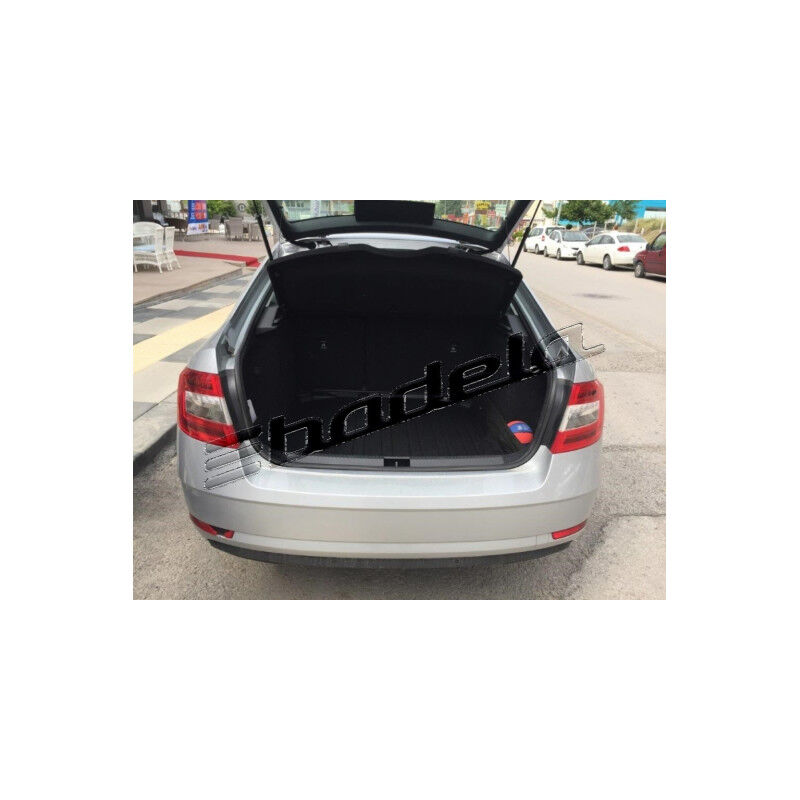 Skoda Octavia Sedan 2013-2020 Siyah 3D Kauçuk Kokusuz Bagaj Havuzu