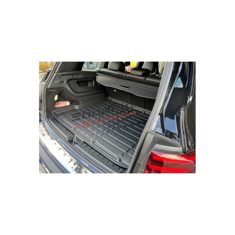 Mercedes EQB X243 2022-2026 Siyah 3D Kauçuk Kokusuz Bagaj Havuzu