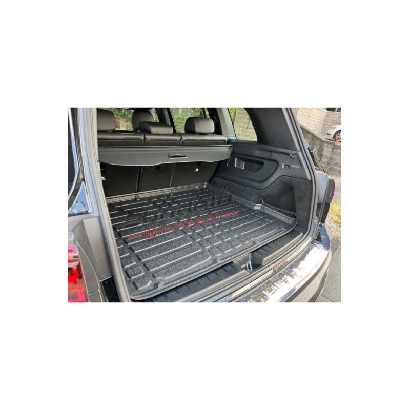 Mercedes EQB X243 2022-2026 Siyah 3D Kauçuk Kokusuz Bagaj Havuzu