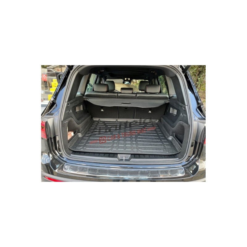 Mercedes EQB X243 2022-2026 Siyah 3D Kauçuk Kokusuz Bagaj Havuzu