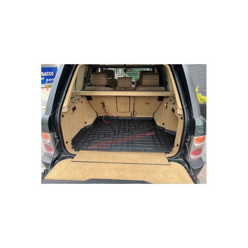 Land Rover Range Rover Vogue L322 2002-2012 Siyah 3D Kauçuk Kokusuz Bagaj Havuzu
