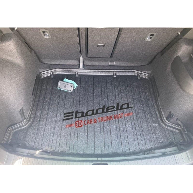 Seat Ateca (KH7) 2017-2025 Siyah 3D Kauçuk Kokusuz Bagaj Havuzu