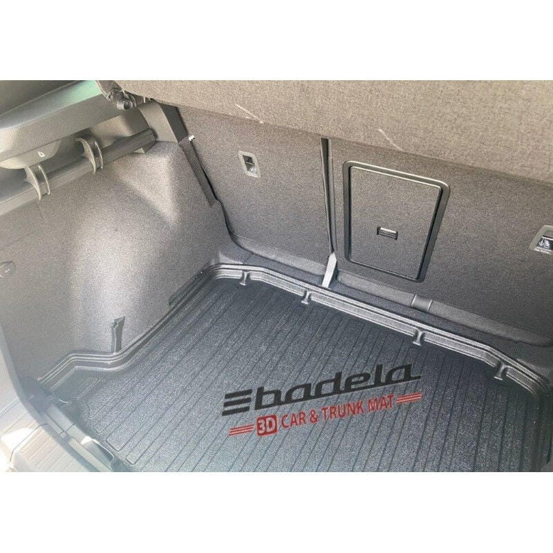 Seat Ateca (KH7) 2017-2025 Siyah 3D Kauçuk Kokusuz Bagaj Havuzu