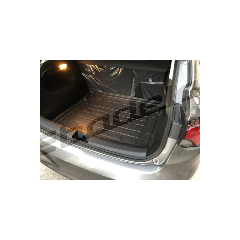 Fiat Egea Hatchback 2015-2025 Siyah 3D Kauçuk Kokusuz Bagaj Havuzu