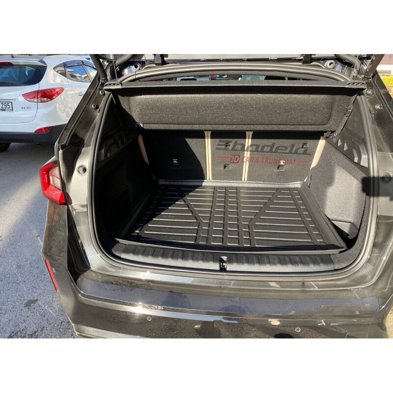 BMW X1 F48 2015-2021 Siyah 3D Kauçuk Kokusuz Bagaj Havuzu