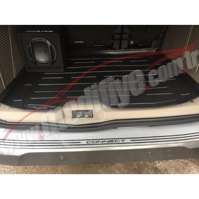 Badela Ford Connect 90 PS 2003-2014 Uyumlu Siyah 3D Kauçuk Kokusuz Bagaj Havuzu