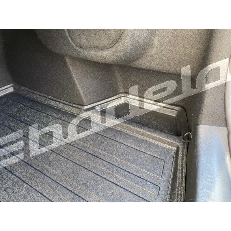 Badela Renault Megane 4 LFF Sedan 2016-2026 Siyah 3D Kauçuk Kokusuz Bagaj Havuzu