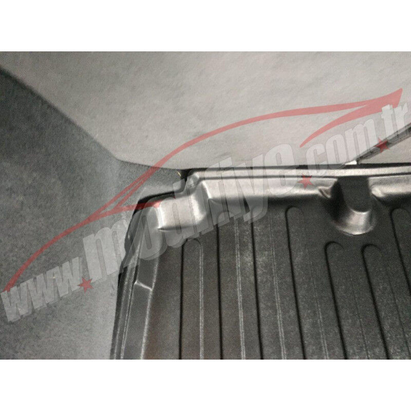 Badela Audi A3 Sportback 8PA HB 2006-2012 Siyah 3D Kauçuk Kokusuz Bagaj Havuzu