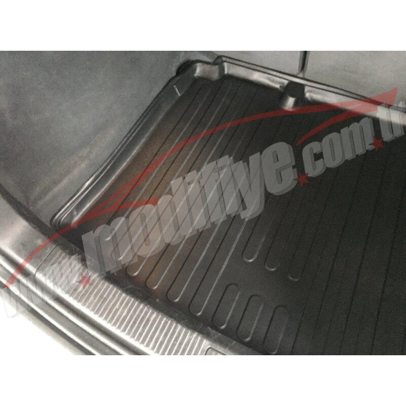 Badela Audi A3 Sportback 8PA HB 2006-2012 Siyah 3D Kauçuk Kokusuz Bagaj Havuzu