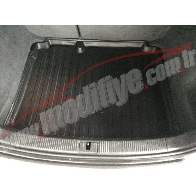 Badela Audi A3 Sportback 8PA HB 2006-2012 Siyah 3D Kauçuk Kokusuz Bagaj Havuzu