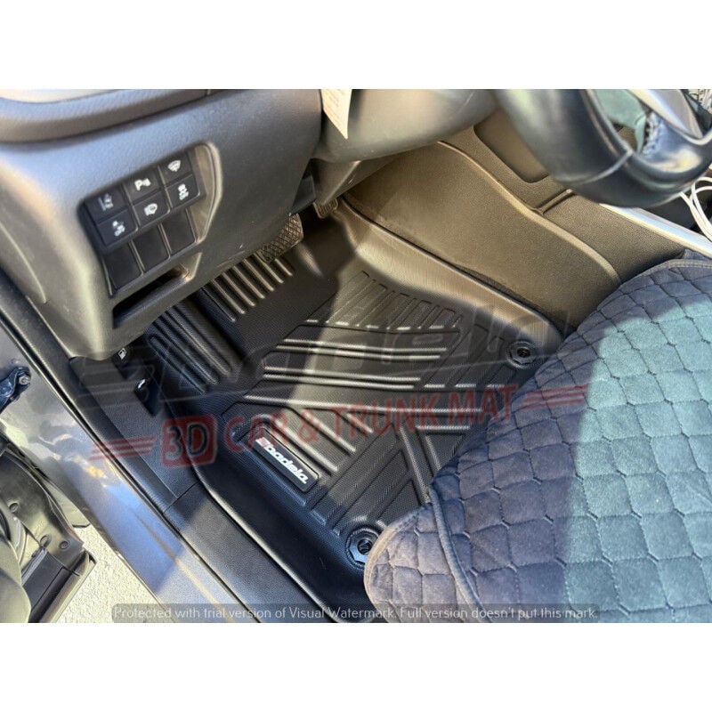Honda CR-V 2024- Siyah 7D Oto Paspas Tam Uyumlu Tam Koruma