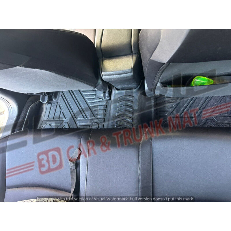 Honda Civic Sedan 2012-2016 Siyah 7D Oto Paspas Tam Uyumlu Tam Koruma