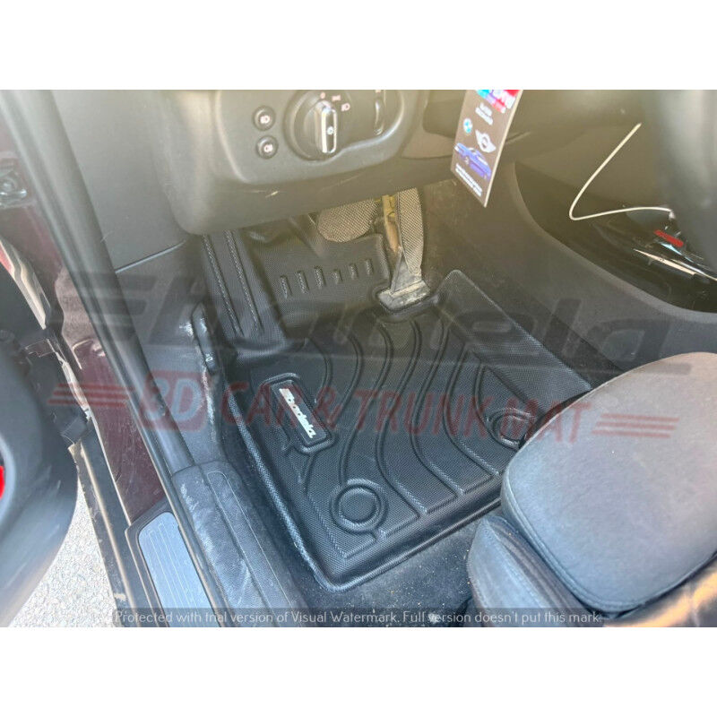 Mini Cooper F65 F66 2025- Siyah 7D Oto Paspas Tam Uyumlu Tam Koruma (5 Kapı)