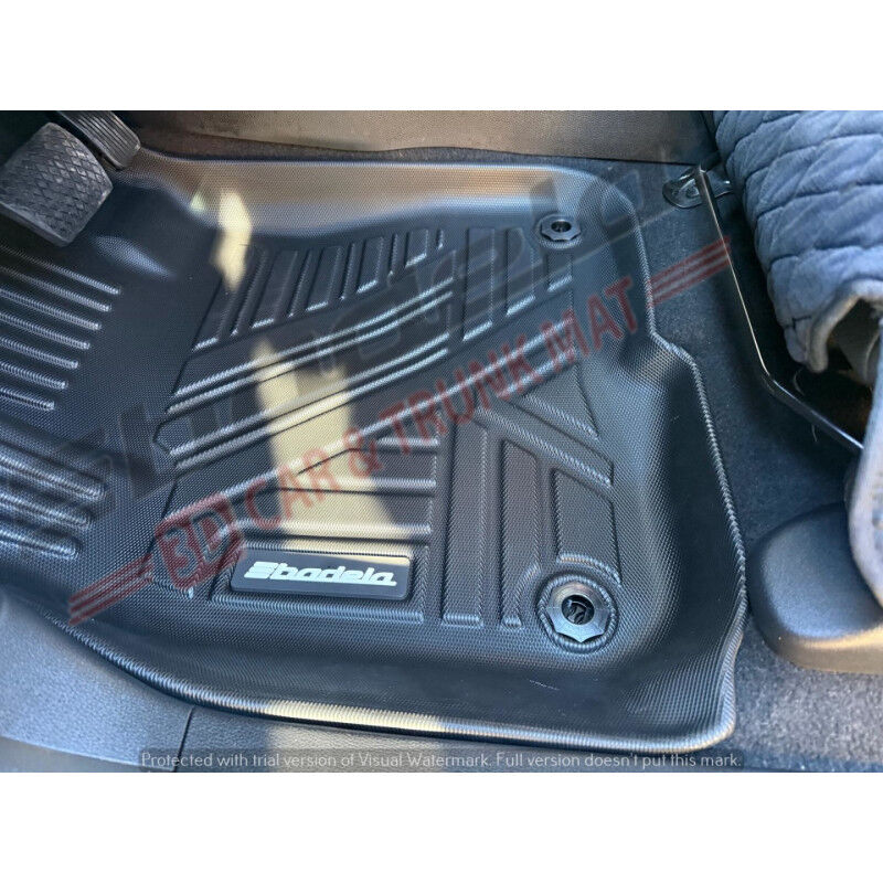 Honda CR-V 2013-2018 Siyah 7D Oto Paspas Tam Uyumlu Tam Koruma