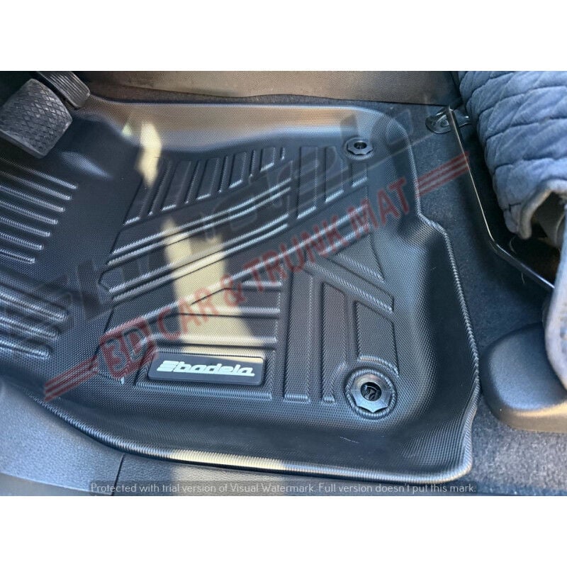Honda CR-V 2013-2018 Siyah 7D Oto Paspas Tam Uyumlu Tam Koruma