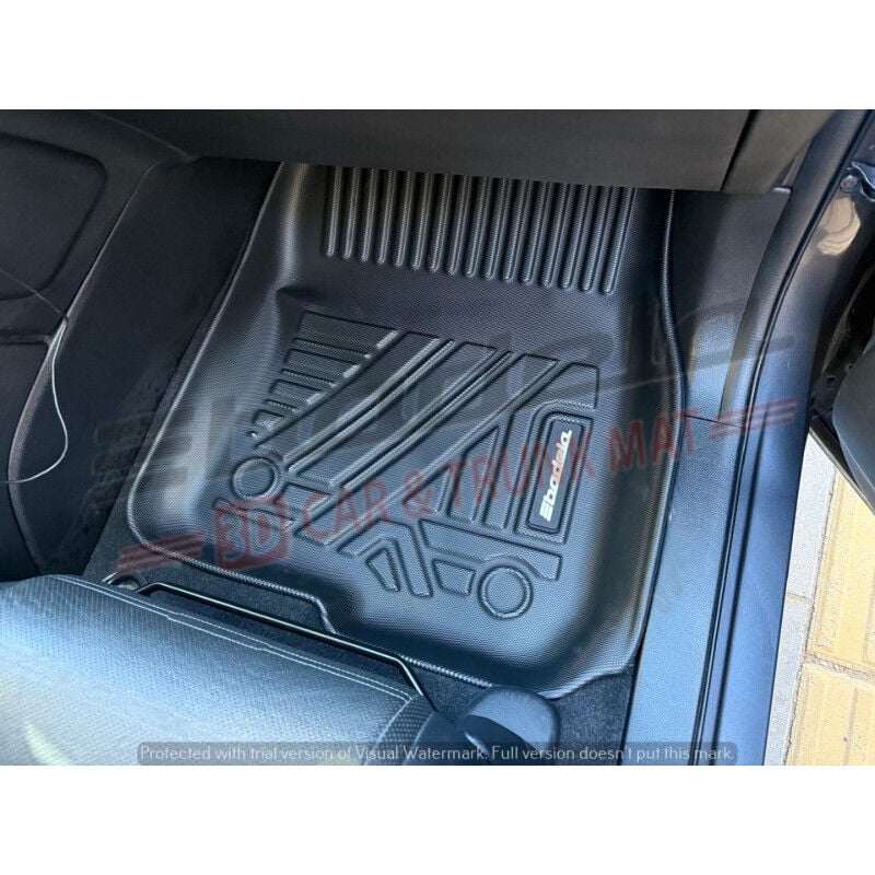 Honda CR-V 2013-2018 Siyah 7D Oto Paspas Tam Uyumlu Tam Koruma