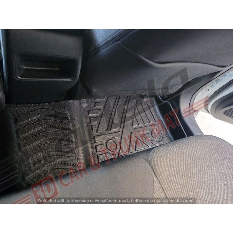 Toyota Corolla 2019-2025 Siyah 7D Oto Paspas Tam Uyumlu Tam Koruma