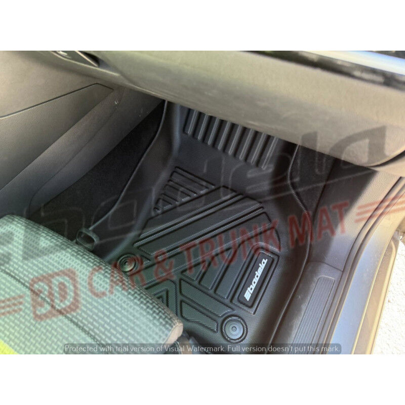 VW GOLF 7 2014-2020 UYUMLU 7D KAUÇUK KOKUSUZ HAVUZLU PASPAS