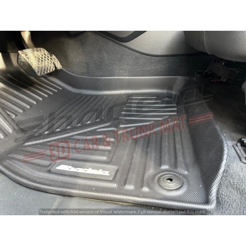 Audi Q7 2015-2025 Siyah 7D Oto Paspas Tam Uyumlu