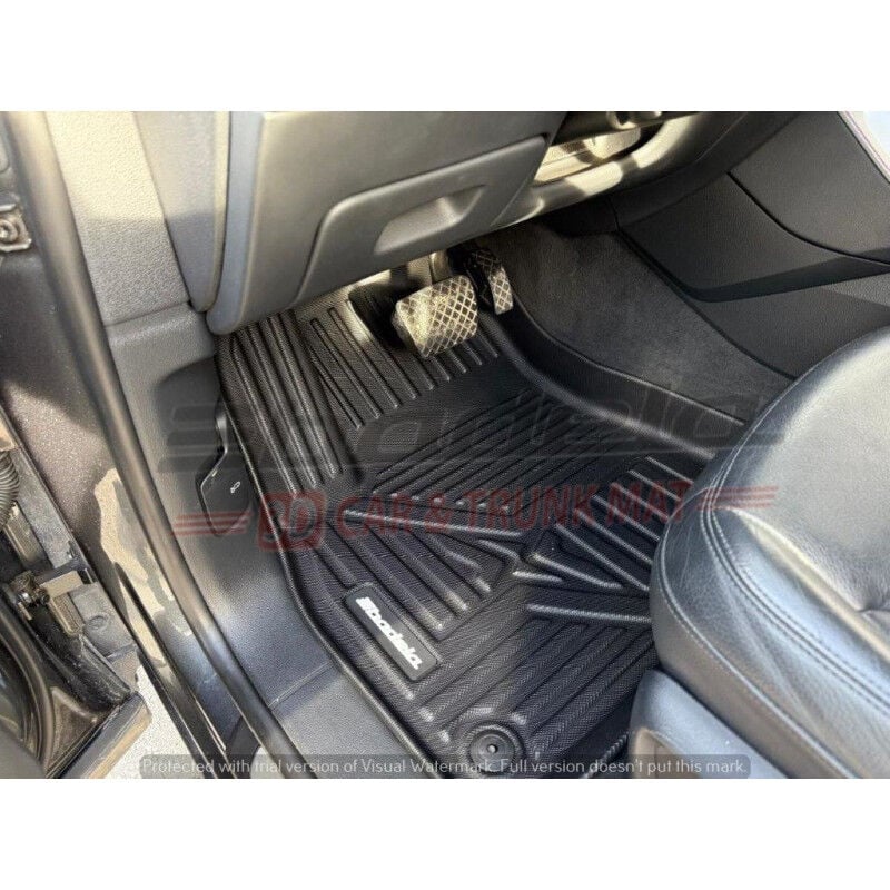 Audi Q7 2015-2025 Siyah 7D Oto Paspas Tam Uyumlu