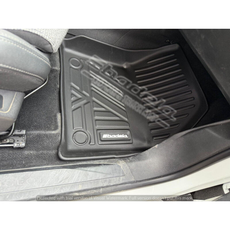 Peugeot 5008 2017-2023 Siyah 7D Oto Paspas Tam Uyumlu Tam Koruma