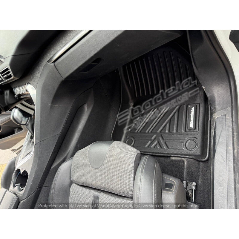 Peugeot 5008 2017-2023 Siyah 7D Oto Paspas Tam Uyumlu Tam Koruma