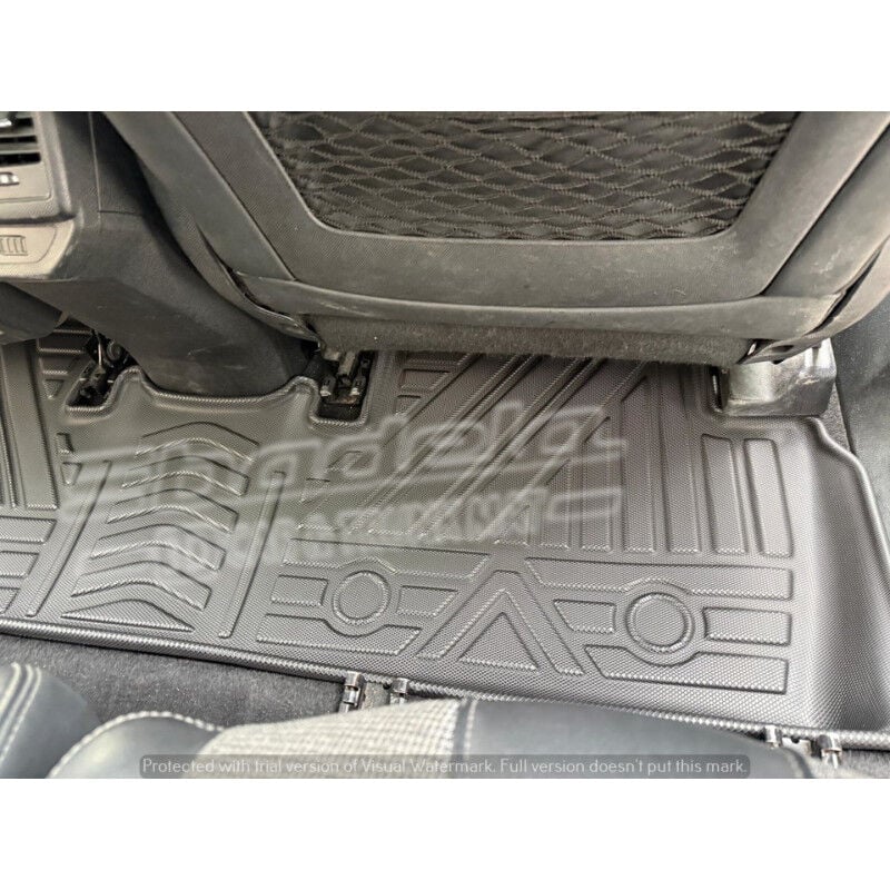 Peugeot 5008 2017-2023 Siyah 7D Oto Paspas Tam Uyumlu Tam Koruma