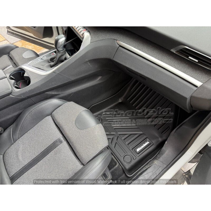 Peugeot 5008 2017-2023 Siyah 7D Oto Paspas Tam Uyumlu Tam Koruma