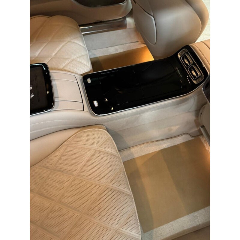 Mercedes-Benz S-Class W223 2020-2026 Siyah 7D Oto Paspas Tam Uyumlu Tam Koruma