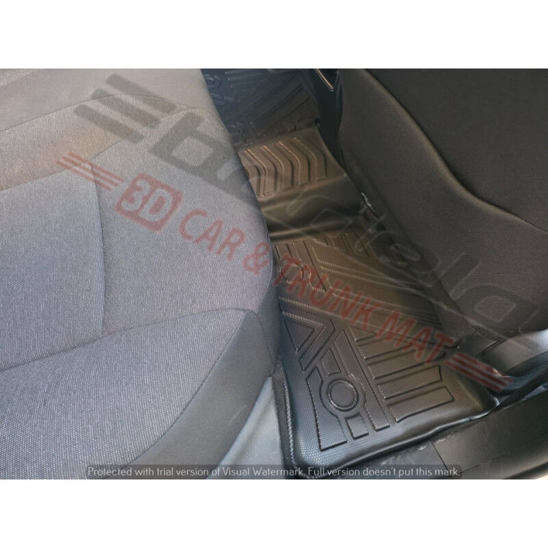 Toyota Corolla 2013-2018 Siyah 7D Oto Paspas Tam Uyumlu Tam Koruma
