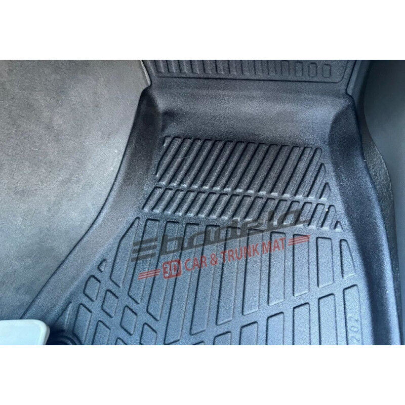 Audi A5 F5 2016-2024 Siyah 3D Kauçuk Kokusuz Oto Paspas Tam Uyumlu Tam Koruma