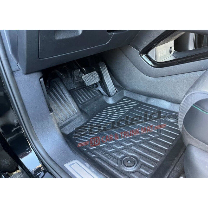 BYD Seal U 2024-2026 Siyah 3D Kauçuk Kokusuz Oto Paspas Tam Uyumlu Tam Koruma